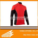 OEM service custom blank long sleeve running apparel with your own logo