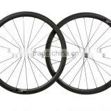 High Quality 38mm Carbon Wheels Carbon Bike Wheelset for Cycling Racing, 700c Road Carbon Wheel 38mm Wheelset thumbnail-3