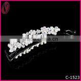 Korea Rhinestone Snap Plastic Hair Barrettes for Girls thumbnail-1