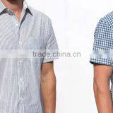 100% Mens Causal Cotton Shirts thumbnail-1