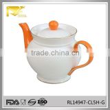 china supplier ceramic turkish tea pot, korean ceramic pot