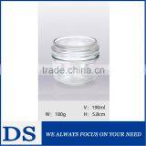 200ml Wholesale High Quality Clear Glass Jars for Strawberry Jam thumbnail-6