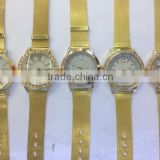 2015 newest design hot sale Japan quartz yuuto brand gold watch