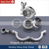 Stainless Steel Pipe Clamp Fittings Heavy Duty Clamp thumbnail-1
