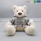 Plush Material 30cm Plush Bear Toys With Coat thumbnail-3