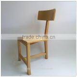 TDSM-33-3 QVB HANGZHOU JIANDE TONGDA BIRCH WOOD FRAME NATURE COLOR PLYWOOD SEAT+PLYWOOD BACK DININING CHAIR thumbnail-1