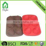 100% Food Grade Easter Egg Silicone Cake Mold Muffin Pan Cupcake Mold thumbnail-2