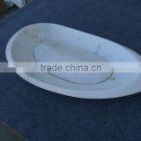 Guangxi White Marble Vessel Sink thumbnail-2