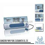 Pearl Digital LCD Clock PM716 With Weather Station