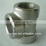 Asme B16.11 Threaded Stainless Steel Tee