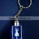 2016 Fabulous Decoration Graceful Women Crystal Keychain