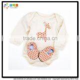BKD Plain Cotton Winter Bodysuit Baby thumbnail-1
