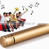 Portable Singing Microphone for Smartphone Karaoke , KTV Use Mini Condenser Microphone