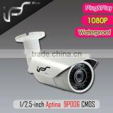 IPS HD H.264 1080P Aptina 9P006 CMOS Outdoor&Indoor Waterproof 30M IR Bullet Security IP Camera Support POE ONVIF IPS-EA1811 thumbnail-1