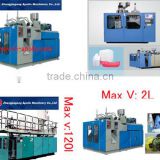 lubricant oil bottles plastic extrusion machinery/blow moulding machine for plastic products