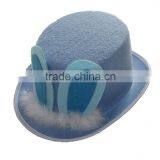 Light Blue With Rabbit Ear Top Hat thumbnail-1