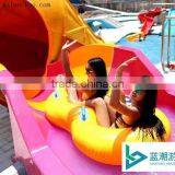 Water Park Rider Mini Trumpet Family Water Slides for Water Park Equipment thumbnail-2