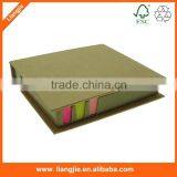 Eco Kraft Paper Arrow Sticky Note Pad in Recycled Case thumbnail-5