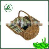 Handcrafted Willow Child's Picnic Basket thumbnail-1