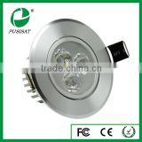 factory price 3w LED ceiling light for living room