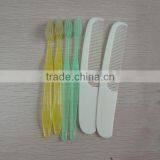 Factory Supply Transparent Cheap Hotel Travel Disposable Toothbrush thumbnail-1