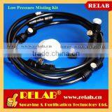 1/4 Plastic Push In Type Slip Lock Brass Mist Nozzle Connector