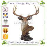 factory custom-made handmade carved fashion polyresin deer table decoration