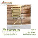 Folding Metal Bistro Chair thumbnail-1
