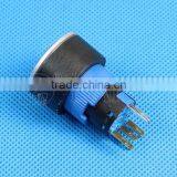 LAS1-AWY-11IM Flat Shape Waterproof Solder Terminal Push Button Switch 22mm thumbnail-4