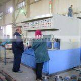 Pan bottom brazing induction heating machine