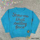 Kids Crew Neck Long Sleeves Pullover Sweater thumbnail-1