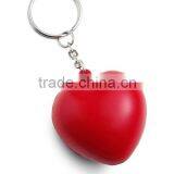 PU Heart Ball With Keyring thumbnail-1
