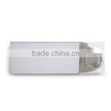 High Quality Silver Stainless Steel Triple Blade Cigar Scissors Cigar Cutter thumbnail-4