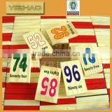 China supplier YZ-wb0001 high quality math wooden block toys