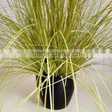 Decorative Artificial Small Potted Onion Grass Plant thumbnail-6