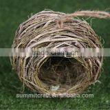 Handmade Dry Branch Artificial Hanging Bird Nest thumbnail-2
