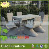 Plastic Rattan Furniture Outdoor Table Chair thumbnail-1