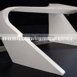Corianfurniture Hi Macs Built Modern Kitchen Nail Bar Counter Designs thumbnail-1
