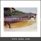 Arlau Cast Aluminum Garden Set,Metal Frame Bench,Outdoor Metal Park Bench thumbnail-1