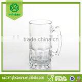 1L Larger Mason Jar Engraved Glass Beer Mugs With Handle thumbnail-1