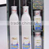 Wholesale Porcelain Oil Bottle and Salt Pepper Shaker Cruet Set thumbnail-5