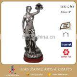 8 Inch Resin Craft Bronze Sculpture Lady of Justice thumbnail-1