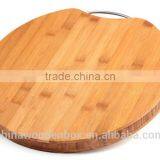 Round Shape Eco-Friendly Strong Bamboo Wood Cutting Board/ Cutting Board Set thumbnail-3