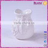 High Quality Custom White Glaze Ceramic Water Jug thumbnail-2