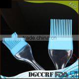 NBRSC BBQ Oil Pastry Silicone Rubber Basting Brushes With Clear Transparent Handle thumbnail-3