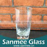 Embossed Square Wine Glass Cup for Wholesale thumbnail-1