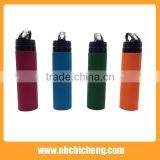 BPA Free Drink Foldable Joyshaker Bottle Collapsible Silicone Travel Water Bottle thumbnail-2