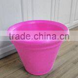 Big Size Colorful Flower Pot PE Material Gardon Pots thumbnail-3