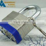 50mm/60mm Keyed Different or Keyed Alike Solid Aluminium Laminated Padlock With Hardened Chrome-plated Steel Shackle thumbnail-2