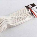 DISPOSABLE KITCHENWARE FORK/PERSONALIZED 12PC FORKS/PLASTIC FORK WITH ALUMINUM thumbnail-1